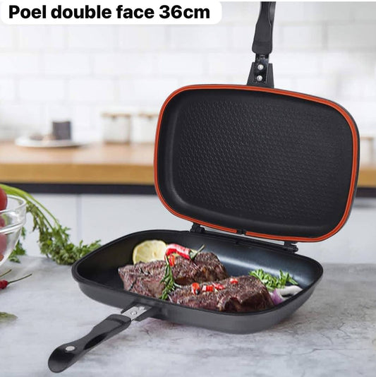 Poêle Double Face 36cm