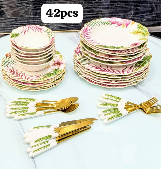 Ensemble Vaisselle 42 Pièces