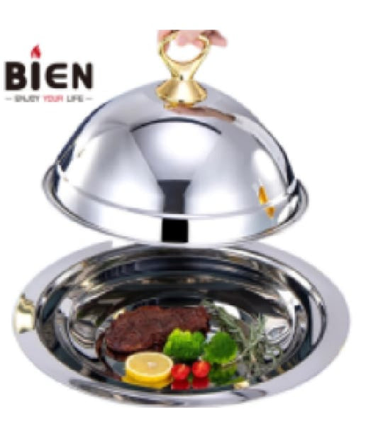 Plateau avec Couverture en Inox 60m