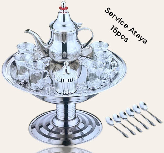 Ensemble Service Théière 15 Pièces