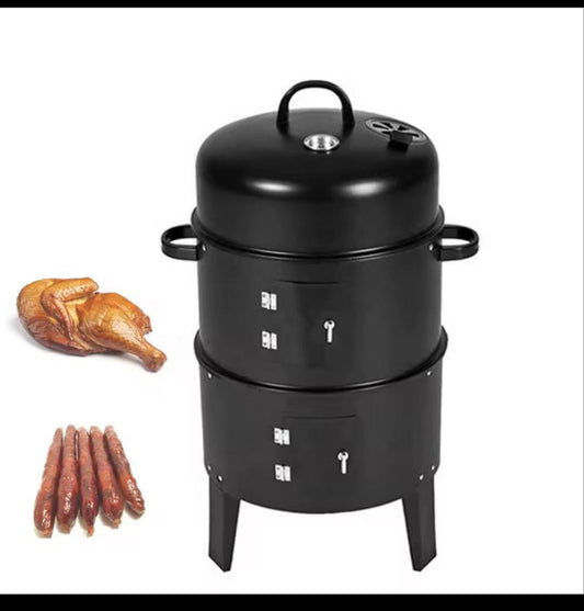 Barbecue 3 Niveaux – Maîtrisez la Cuisson comme un Chef